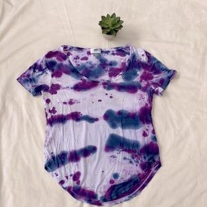 Custom up-cycled tie dye old navy t-shirt